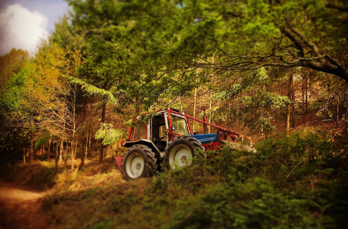 County Winch Tractor - sometimes you can't beat the old ones!