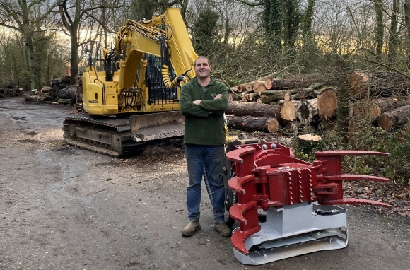 Vosch Grapple Saw - the Safe Way to Dismantle Ash Trees